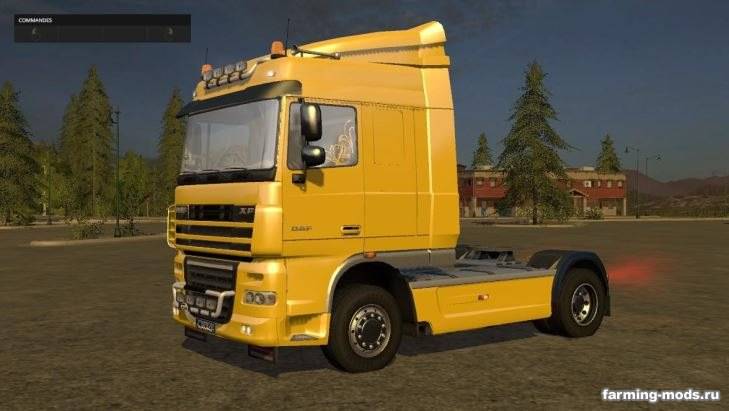 Мод "DAF XF Euro5 Camion v 1.0" 