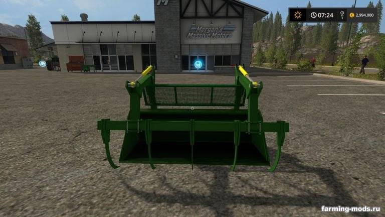 Мод "John Deere Graple Bucket v 1.0" 