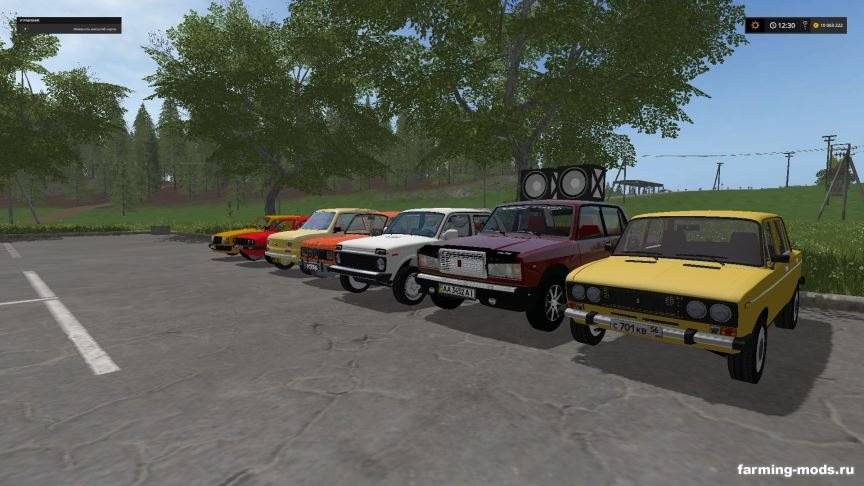 Мод "Пак Old Car Pack v 1.0" 