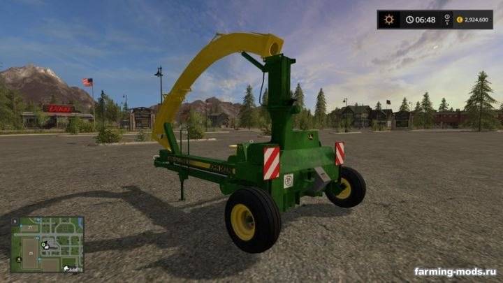 Мод "John Deere 3765 Forage Harvester v 1.2" 