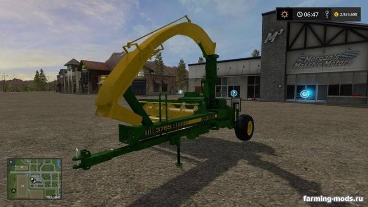 Мод "John Deere 3765 Forage Harvester v 1.2" 