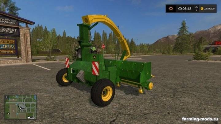 Мод "John Deere 3765 Forage Harvester v 1.2" 