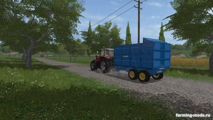 Мод "West 10t Silage Trailer v 1.0" 