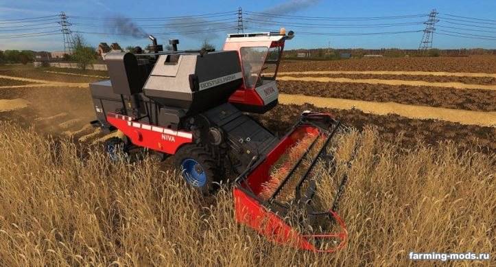 Мод Нива Ростсельмаш Пак v 1.0.2.0 для Farming Simulator 2017