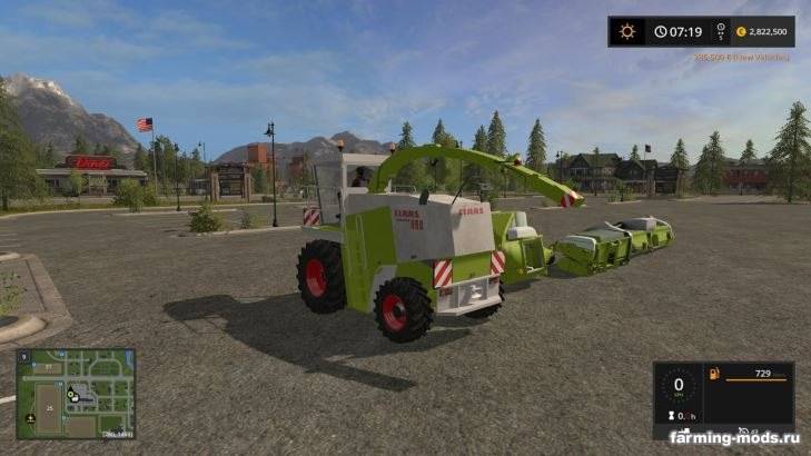 Мод "Claas Jaguar 880 Full Pack v 1.0" 