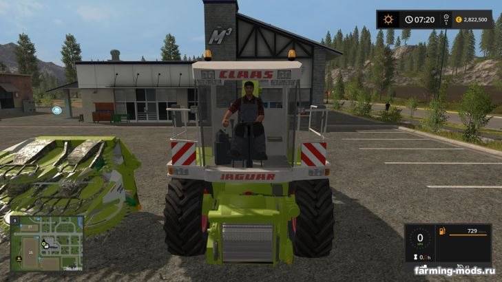 Мод "Claas Jaguar 880 Full Pack v 1.0" 