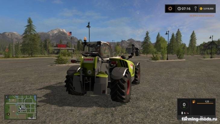 Мод "Claas Scorpion 7055 v 1.1" 