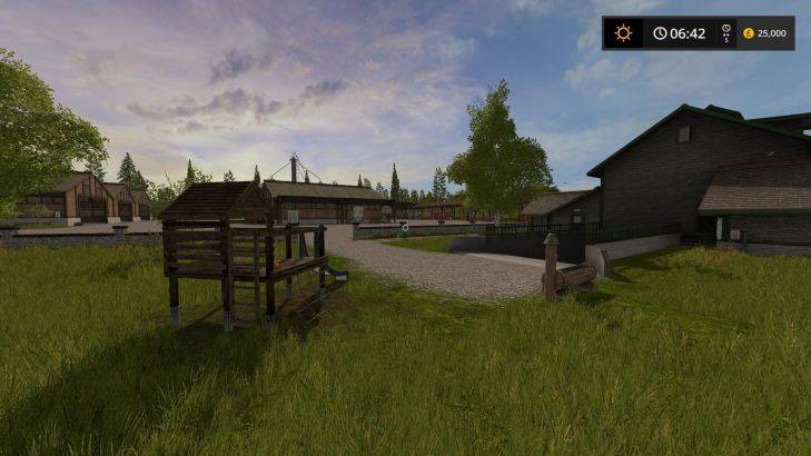 Мод "Карта Sherwood Park Farm 2017 by Stevie Seasons update Fix2" 