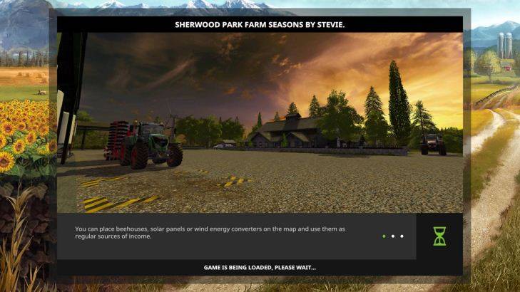 Мод "Карта Sherwood Park Farm 2017 by Stevie Seasons update Fix2" 