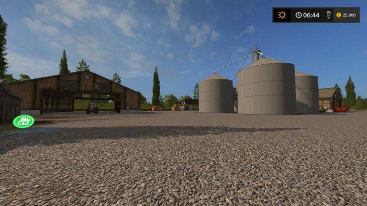 Мод "Карта Sherwood Park Farm 2017 by Stevie Seasons update Fix2" 