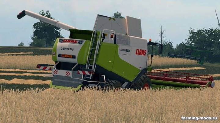 Мод "Claas Lexion 580/580TT v 1.1" 