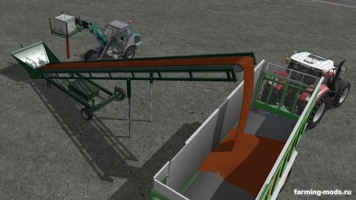 Мод "Конвейерная лента - Bales And Wood Conveyor Belt v 1.0.1.0" 