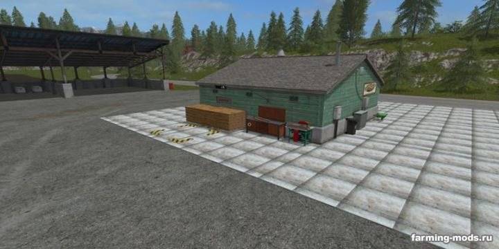 Мод "Производство бочек - Placeable barrel factory v 1.0" 