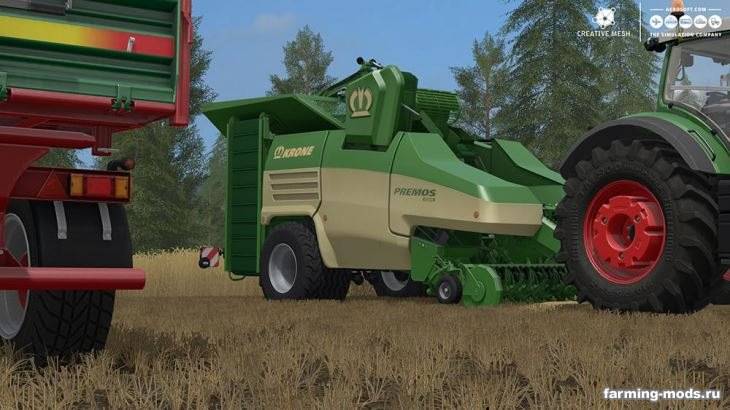 Мод Add-On Straw Harvest v 1.0 для Farming Simulator 2017