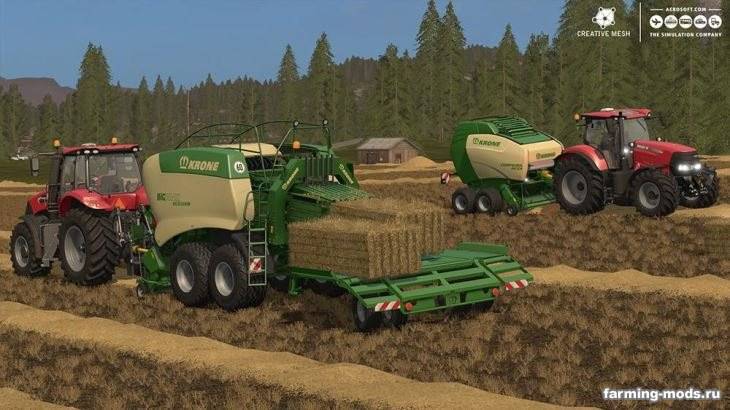 Мод Add-On Straw Harvest v 1.0 для Farming Simulator 2017