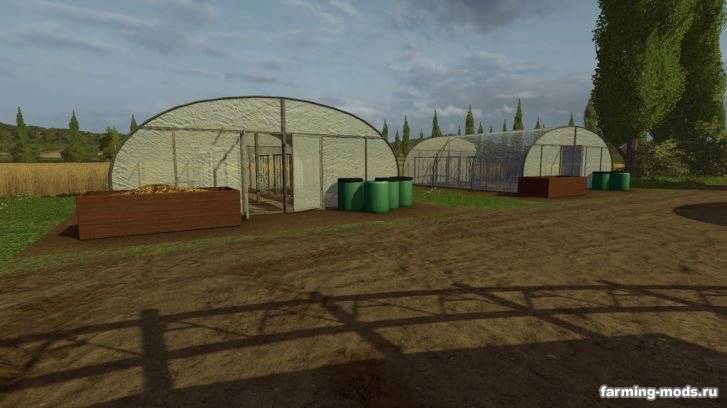 Мод "Теплица с огурцами и доходом - Plasticfoil Greenhouse (Cucumber) v 1.0" 