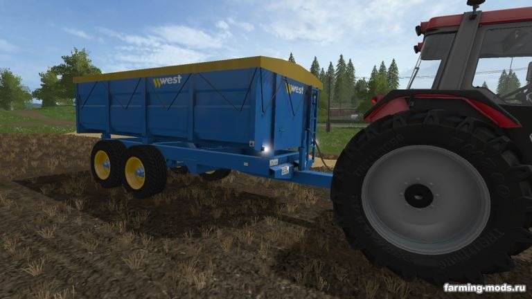 Мод "West 10T Grain Trailer v 1.1" 