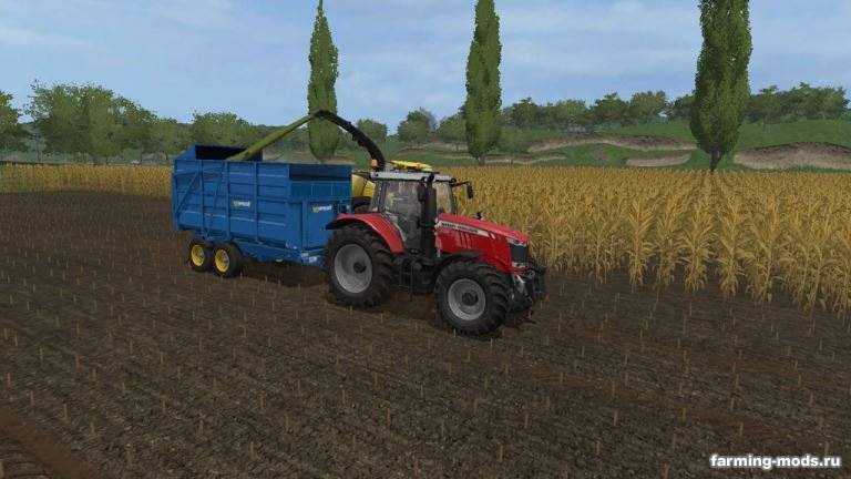 Мод "West 10T Silage Trailer v 1.1" 