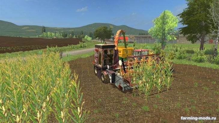 Мод Комбайн КСК-100 v 1.0 Старый для Farming Simulator 2017