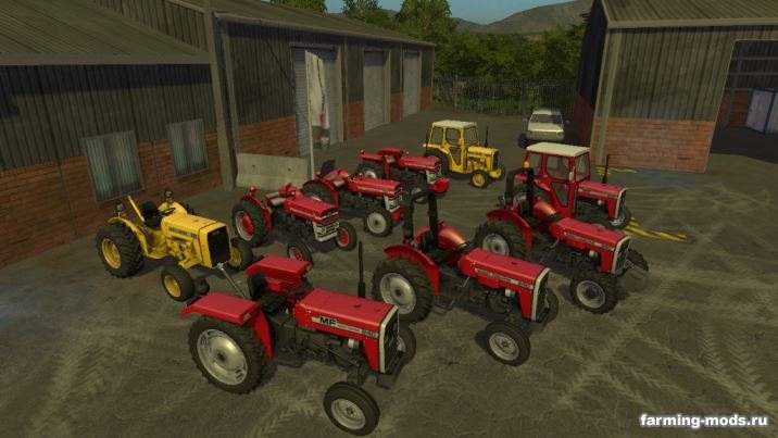 Мод "Пак Massey Ferguson 135 And 240 v 1.1" 