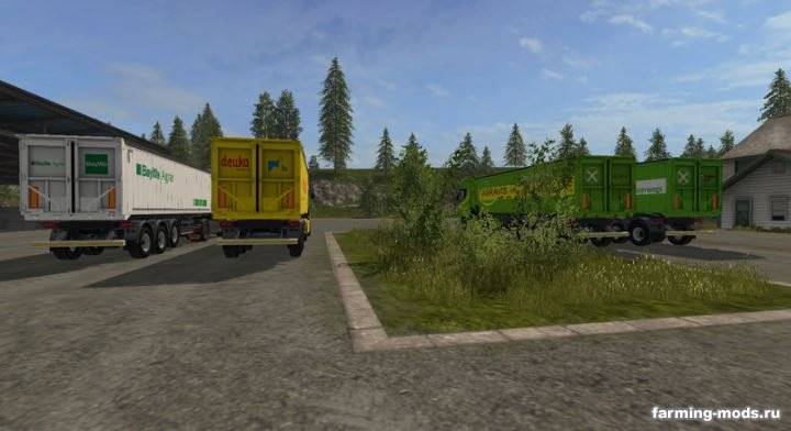 Мод "Agricultural Trailer With DH v 1.0" 