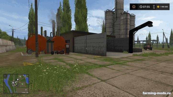 Мод "Производство DistillerCorn Factory placeable v 1.0" 