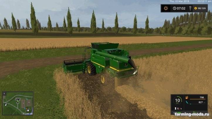 Мод "John Deere T660i/T670i v 4.1 Final Full" 