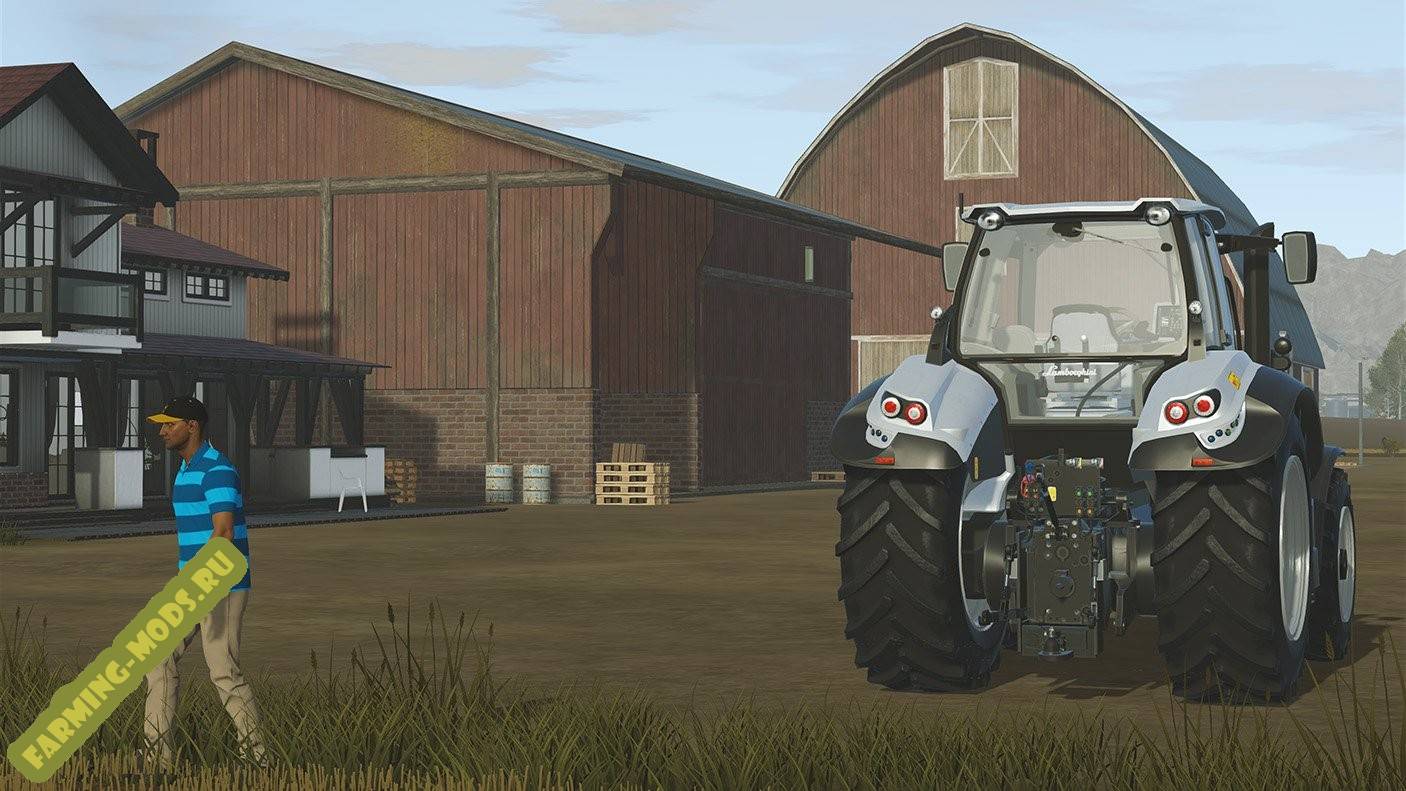 Мод "Lamborghini Mach 250 VRT" для Pure Farming 2018 Мод "Lamborghini Mach 250 VRT" для Pure Farming 2018