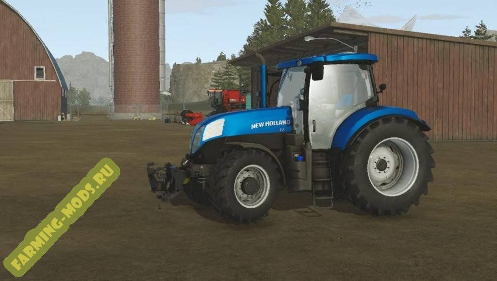 Мод "New Holland T7" для Pure Farming 2018