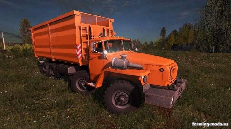 Мод "Урал-6614 8x8 Hakenlift v 1.0" 