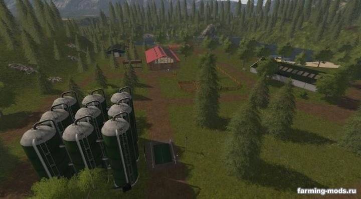 Мод "Карта Mcs agrarian world Multifruit v 1.0" 