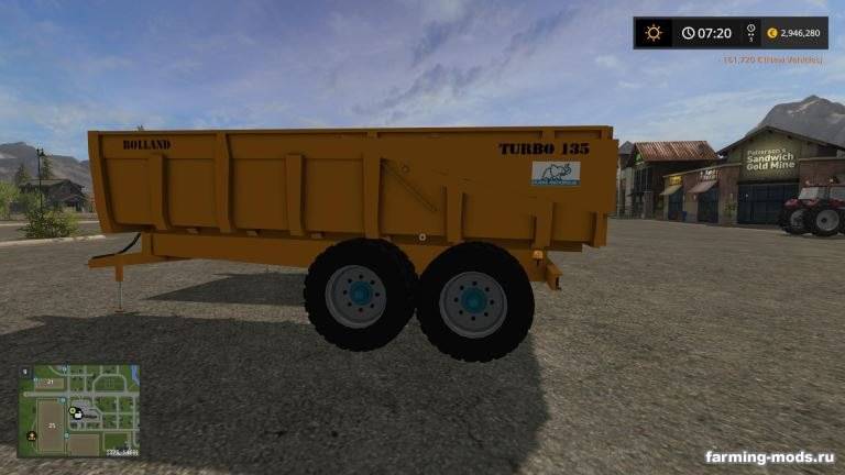 Мод "Rolland Turbo 135 v 2.0" Мод "Rolland Turbo 135 v 2.0"