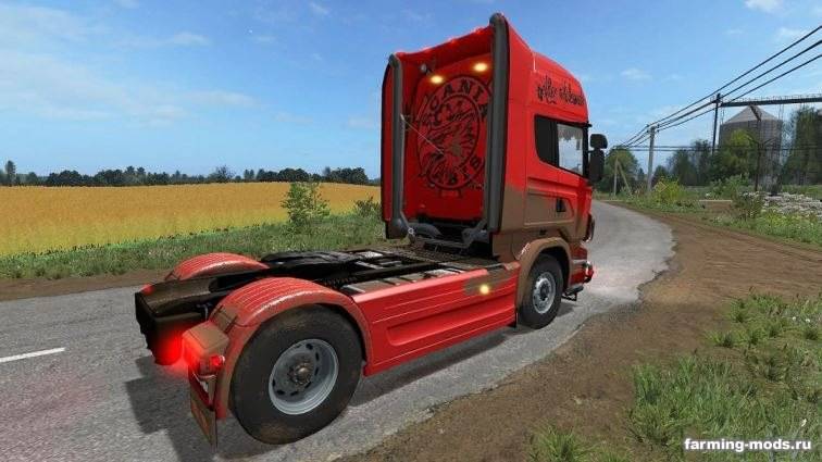 Мод "Тягач Scania R720 V8 v 1.1" 