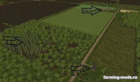 Мод "Карта Blake Farm Map v 1.0" 