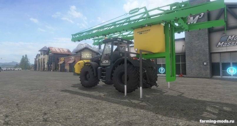 Мод JCB Fastrac 3000 Xtra DH v 1.5.1 для Farming Simulator 2017