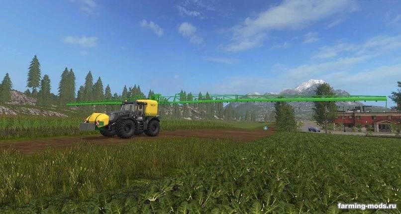 Мод JCB Fastrac 3000 Xtra DH v 1.5.1 для Farming Simulator 2017