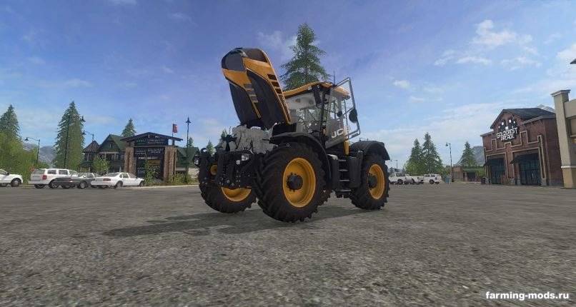 Мод JCB Fastrac 3000 Xtra DH v 1.5.1 для Farming Simulator 2017