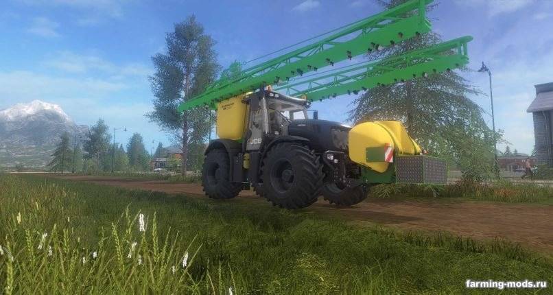 Мод JCB Fastrac 3000 Xtra DH v 1.5.1 для Farming Simulator 2017