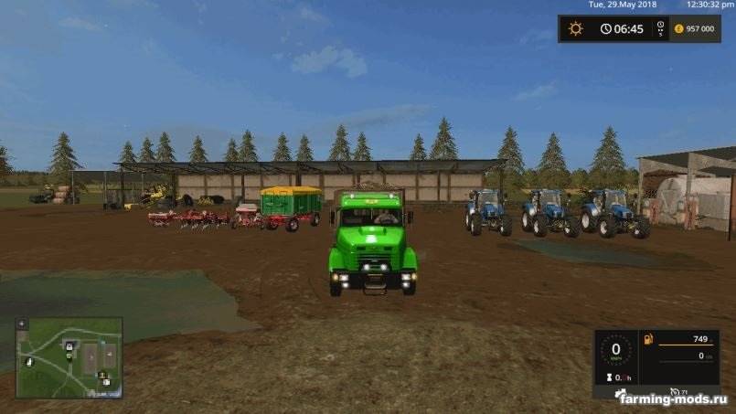 Мод КрАЗ 64431 v 1.0 для Farming Simulator 2017