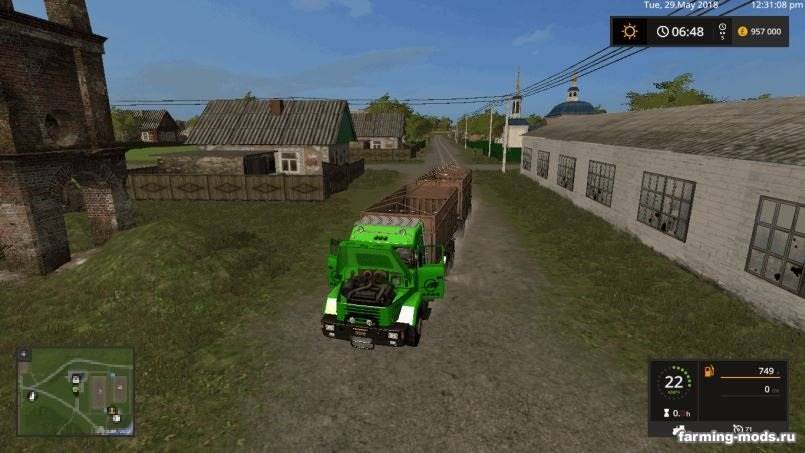 Мод КрАЗ 64431 v 1.0 для Farming Simulator 2017