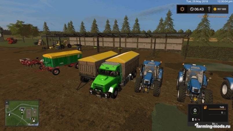 Мод КрАЗ 64431 v 1.0 для Farming Simulator 2017