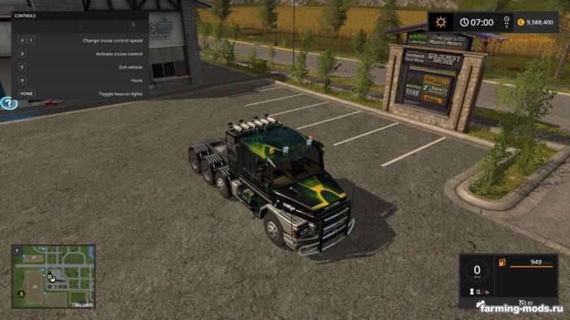 Мод Toxic Scania MultiDecal v 1.0 для Farming Simulator 2017