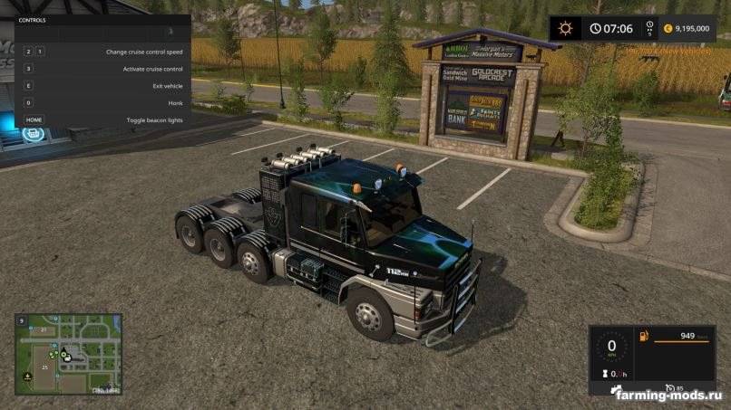 Мод Toxic Scania MultiDecal v 1.0 для Farming Simulator 2017