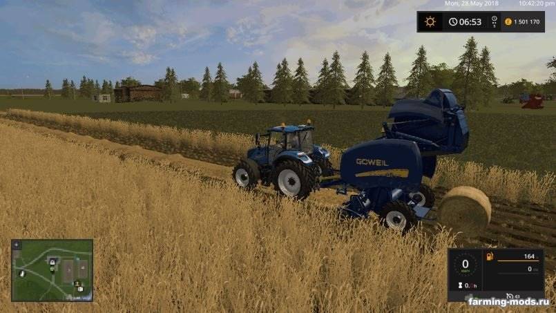 Мод Goweil G1 F125 v 2.1 для Farming Simulator 2017