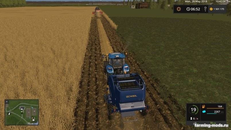 Мод Goweil G1 F125 v 2.1 для Farming Simulator 2017