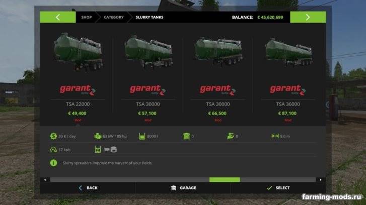 Мод Slurry pack v 7.0.0.2 для Farming Simulator 2017 Мод Slurry pack v 7.0.0.2 для Farming Simulator 2017