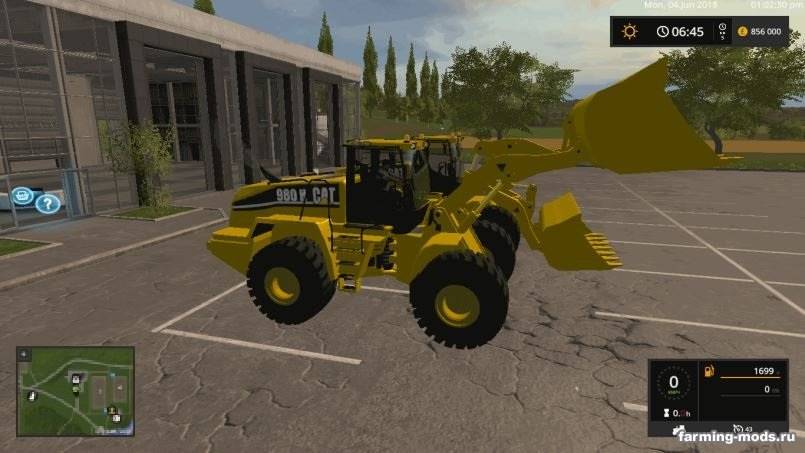 Мод Caterpillar 980 25000L v 1.0 для Farming Simulator 2017