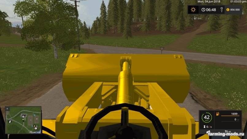 Мод Caterpillar 980 25000L v 1.0 для Farming Simulator 2017