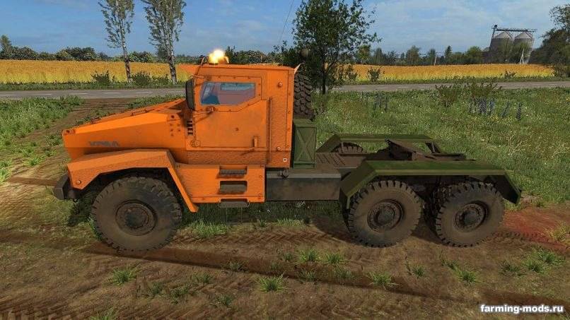 Мод Тягач Урал-63099 v 1.1 для Farming Simulator 2017