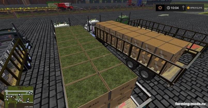 Мод Fliegl DPW180 Vaszics pack v 1.1 для Farming Simulator 2017